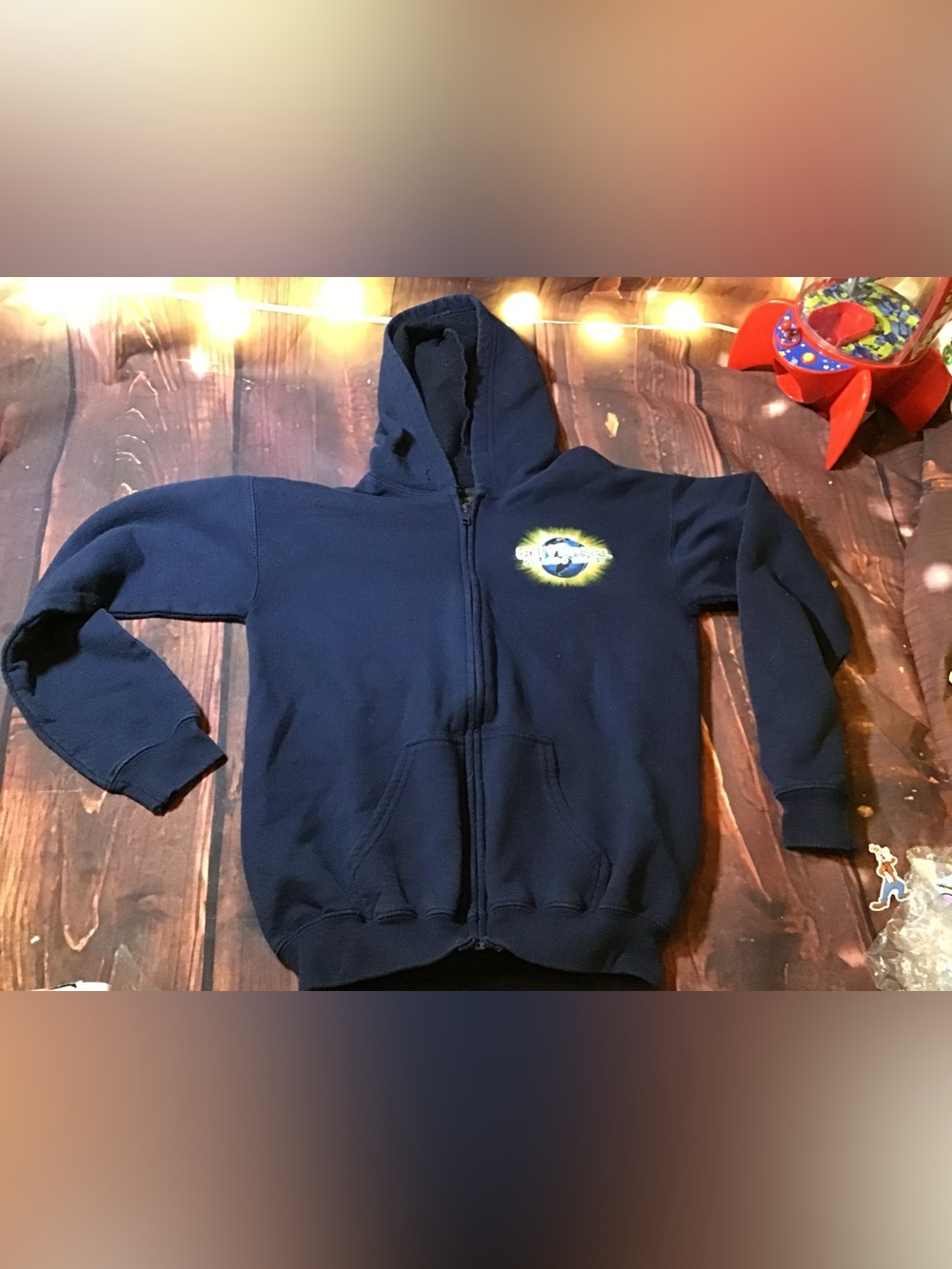 Universal studios Orlando hoodie jacket youth size large Preowned